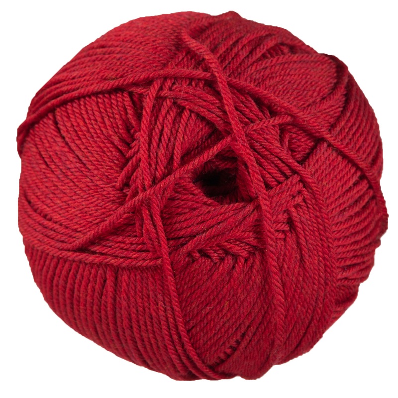 Cascade Yarns 220 Superwash Merino Yarn – 085 Christmas Red Heather
