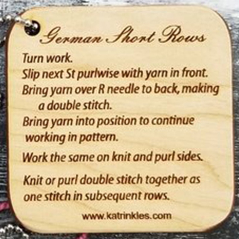 Katrinkles Mini Tools – German Short Rows