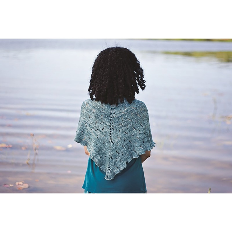 Malabrigo Book 12: Elements Patterns – Corriente Shawl – PDF Download