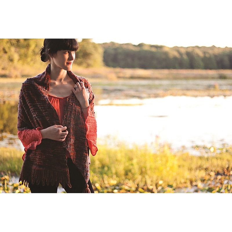 Malabrigo Book 12: Elements Patterns – Hoguera Stole – PDF Download