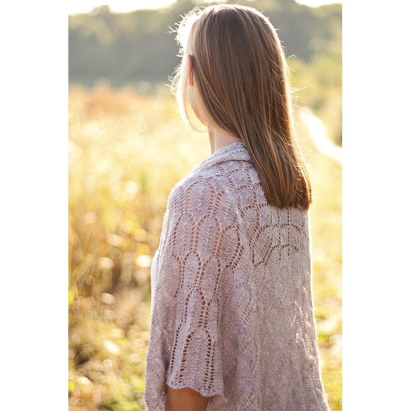 Malabrigo Book 12: Elements Patterns – Rafaga Shawl – PDF Download