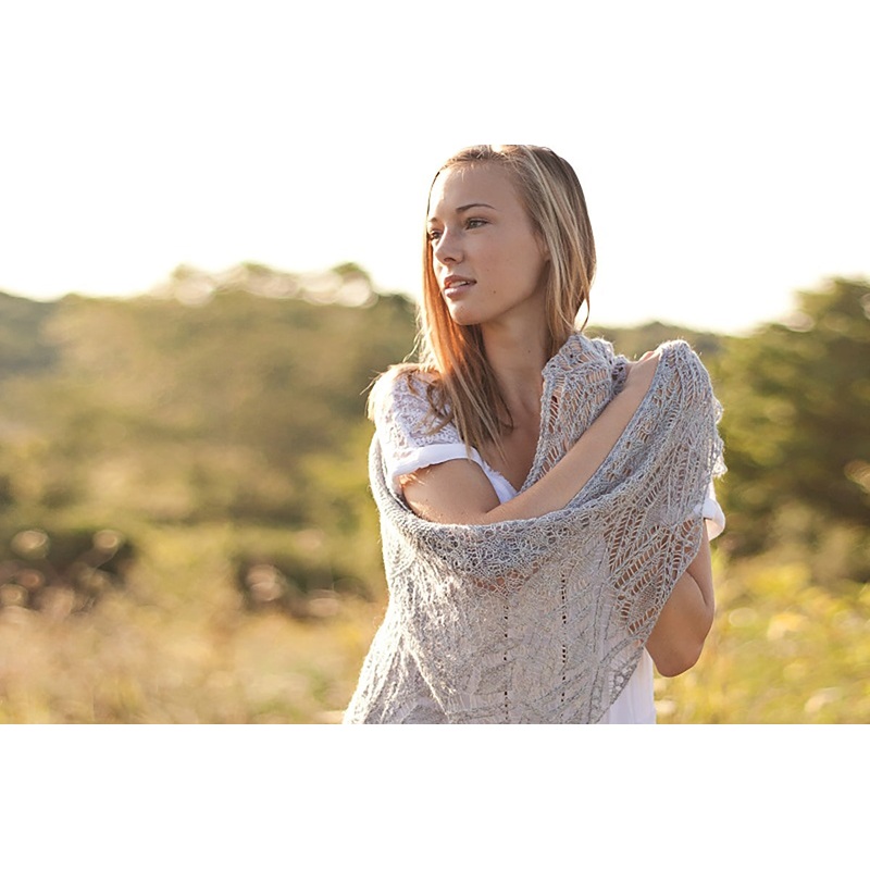 Malabrigo Book 12: Elements Patterns – Viento Shawl – PDF Download