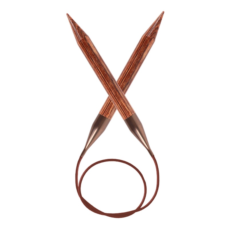 KnitPro Ginger Fixed Circular Needles – US 5 (3.75mm) 40