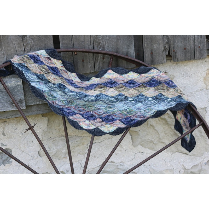 Koigu Pencil Box 2.0 Collection Patterns – Petite Shawl – PDF Download