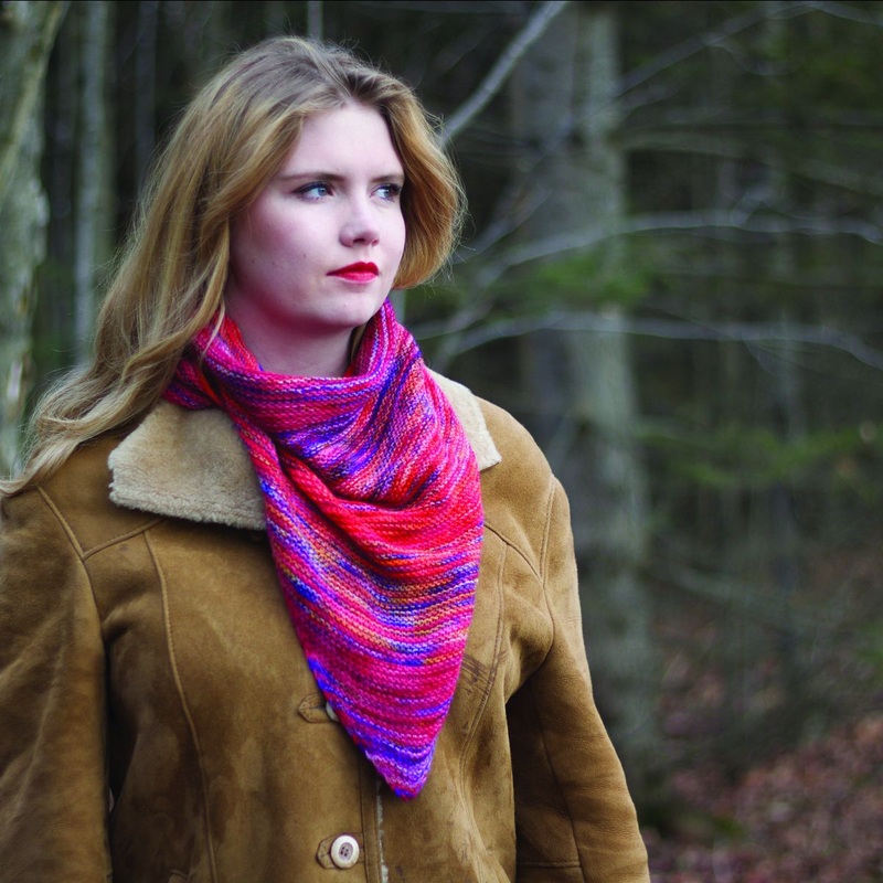 Koigu Paint Can Patterns – Ana Shawl/Scarf – PDF Download