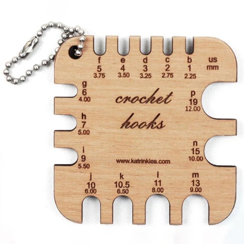 Katrinkles Mini Tools – Crochet Hooks Gauge