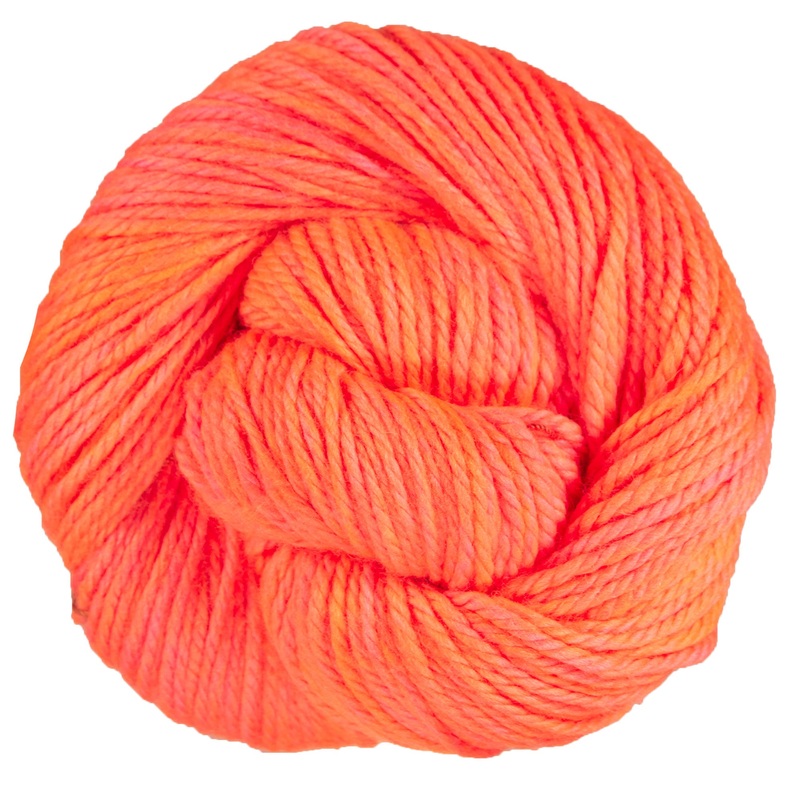 Madelinetosh TML Triple Twist Yarn – Neon Peach