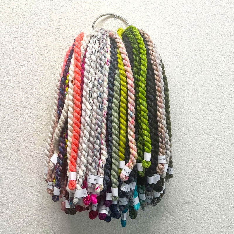 Madelinetosh Tosh Sample Rings Yarn – Core 150