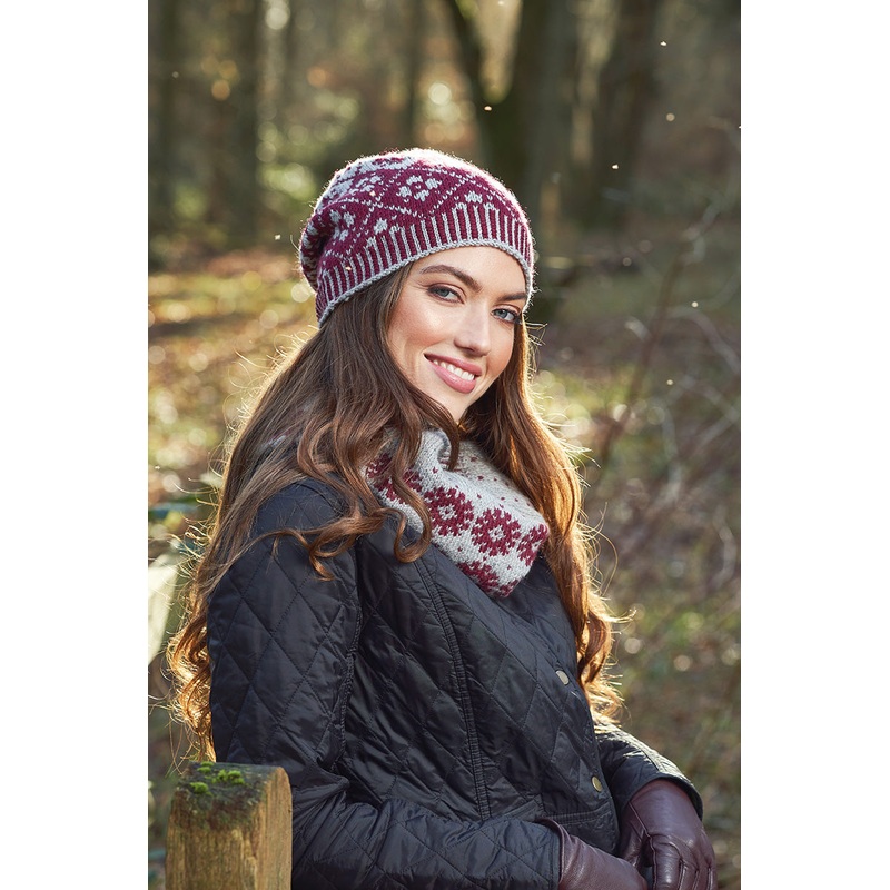Rowan Carousel by Martin Storey PDF Patterns – Lattice Hat – PDF Download