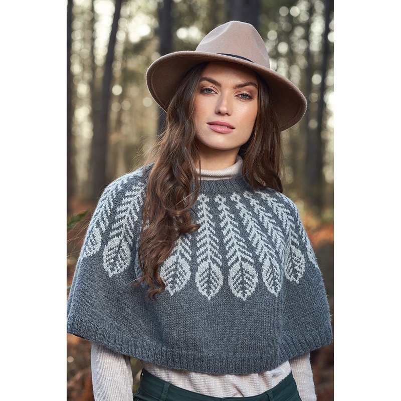 Rowan Carousel by Martin Storey PDF Patterns – Plume Poncho – PDF Download