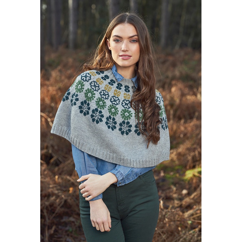 Rowan Carousel by Martin Storey PDF Patterns – Solar Poncho – PDF Download