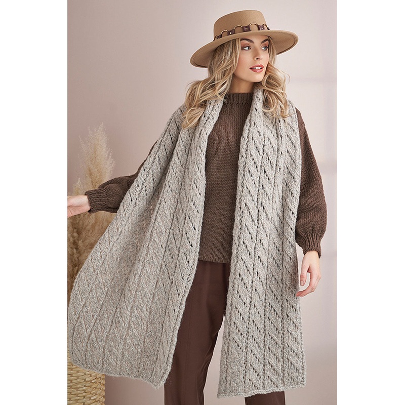 Rowan Mode at Rowan Collection 3 PDF Patterns – 011 Wrap Mode by Rowan 3 – PDF Download