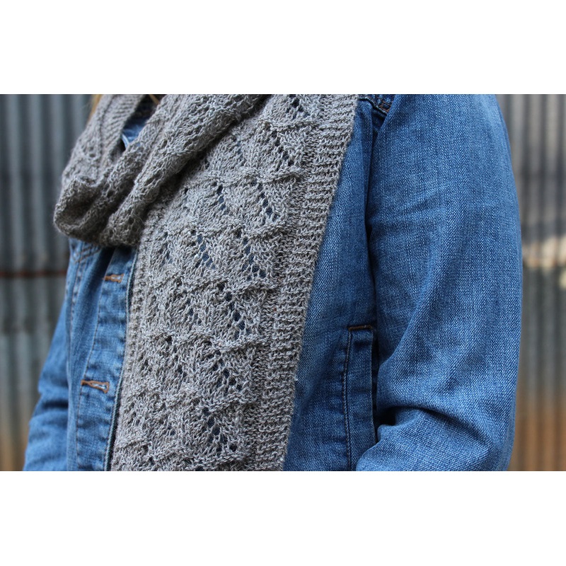 Justine Chenel Designs Patterns – Sensu Lace Scarf – PDF Download