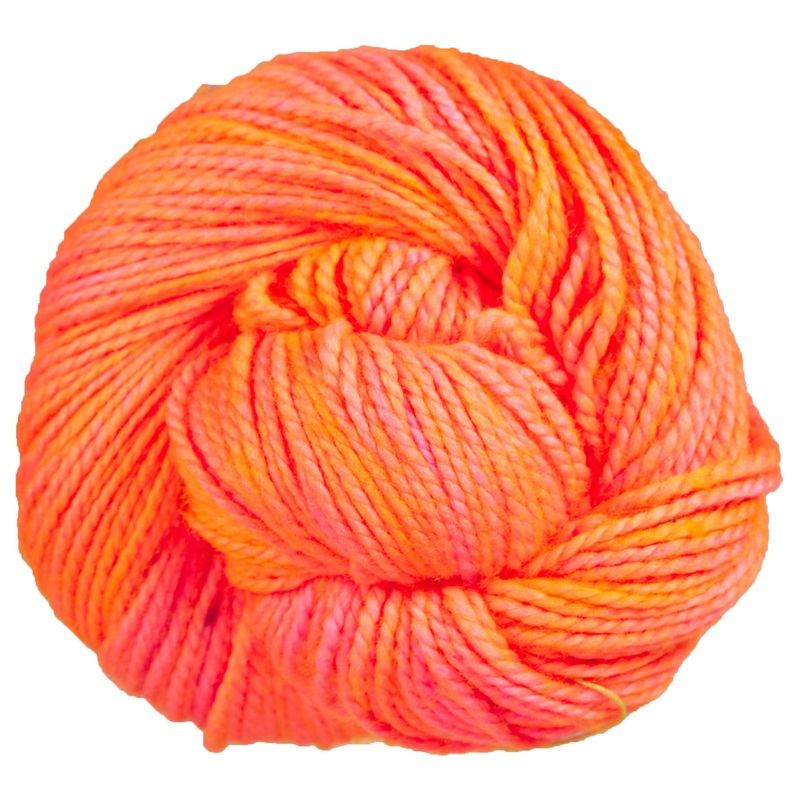 Madelinetosh Farm Twist Yarn – Neon Peach