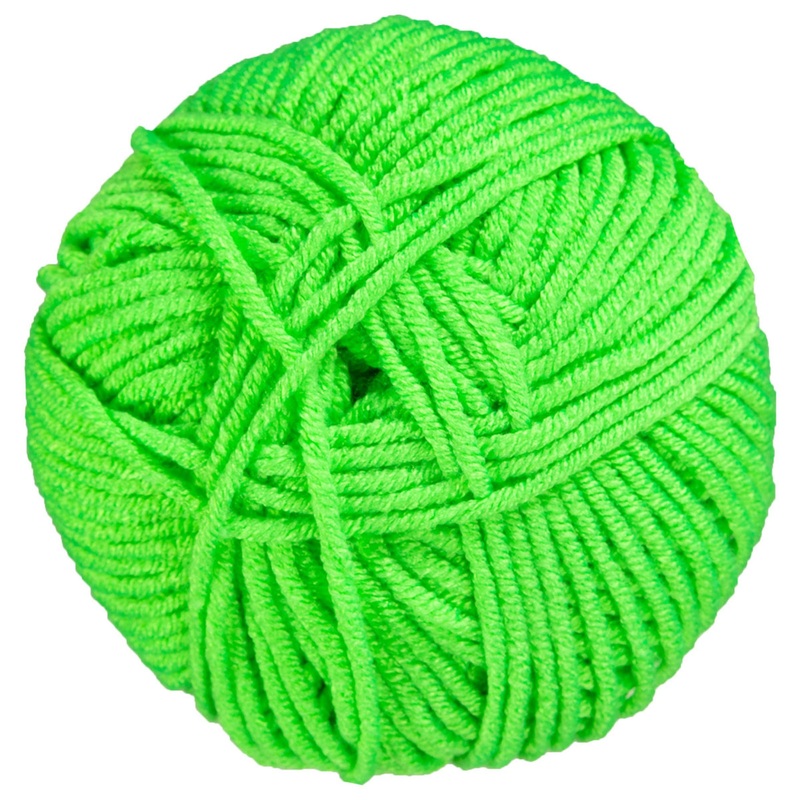 Scheepjes Chunky Monkey Yarn – 1259 Neon Green
