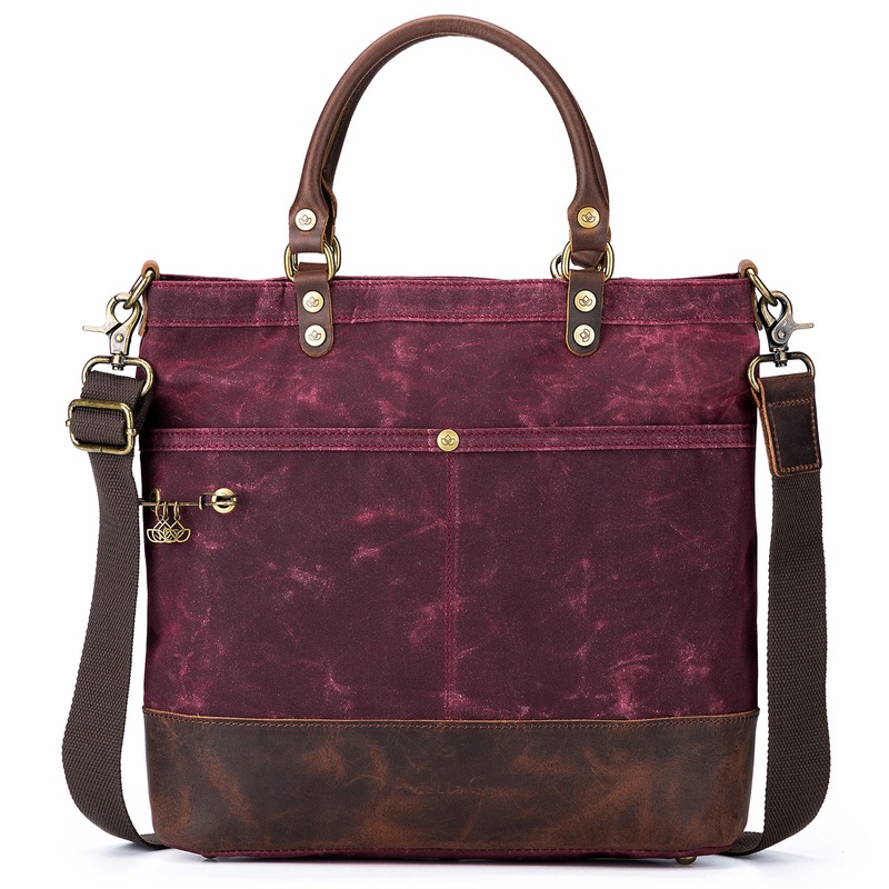 della Q Maker’s Canvas Tote – Red