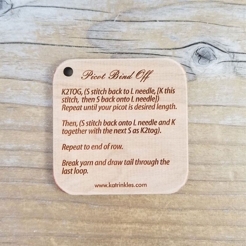Katrinkles Mini Tools – Picot Bind Off