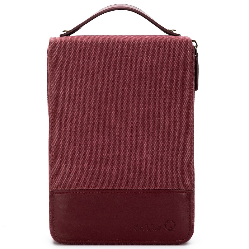 della Q Maker’s Circular Needlecase – Maroon