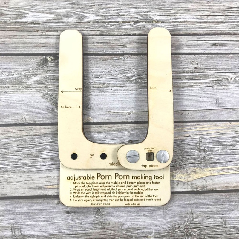 Katrinkles Tools – Adjustable Pom Pom Making Tool