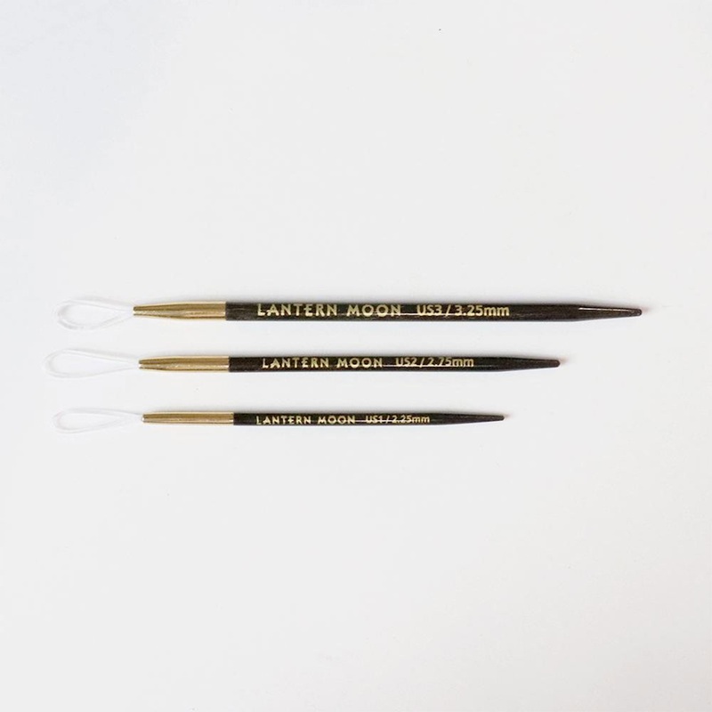 Lantern Moon Ebony Notions – Finishing Needles