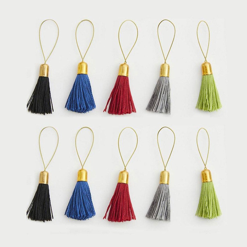 Lantern Moon Stitch Markers – Tassel