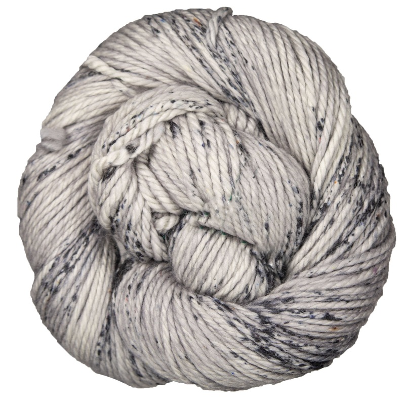 Madelinetosh TML Triple Twist Yarn – Astrid Grey/ Optic