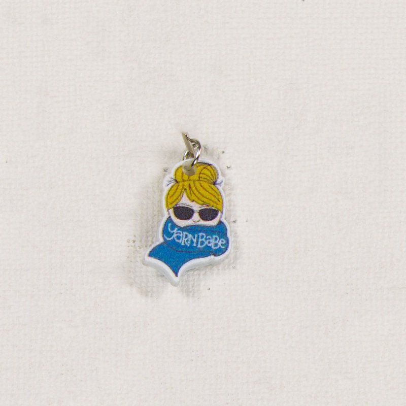 Jimmy Beans Wool Yarn Babe Accessories – Blue Scarf Stitch Marker
