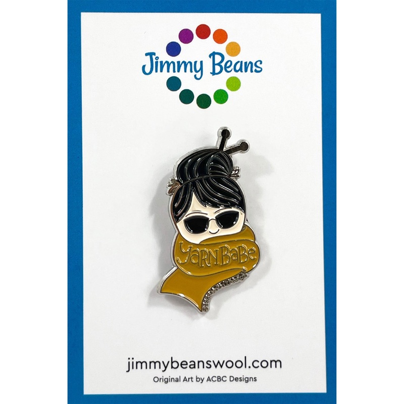 Jimmy Beans Wool Yarn Babe Pins – Yellow Scarf