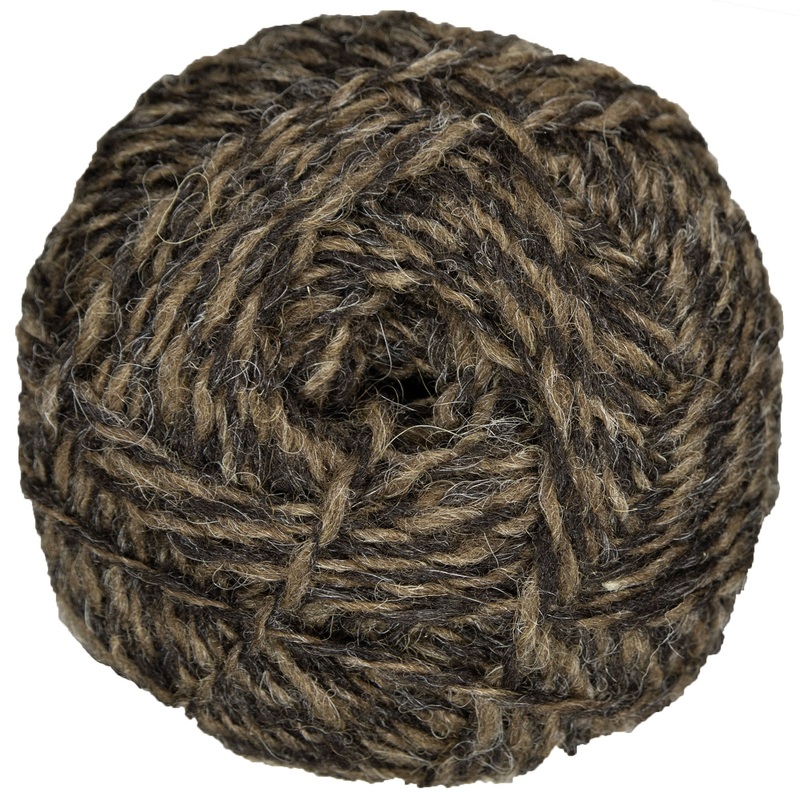 Jamieson’s of Shetland Spindrift Yarn – 117 Moorit/Black