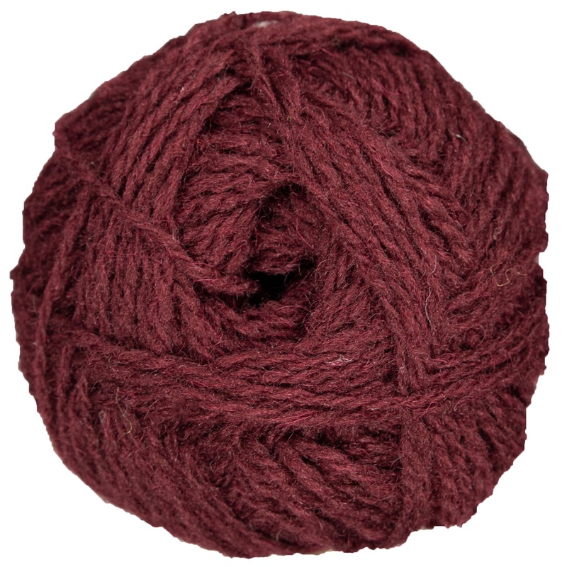 Jamieson’s of Shetland Spindrift Yarn – 595 Maroon
