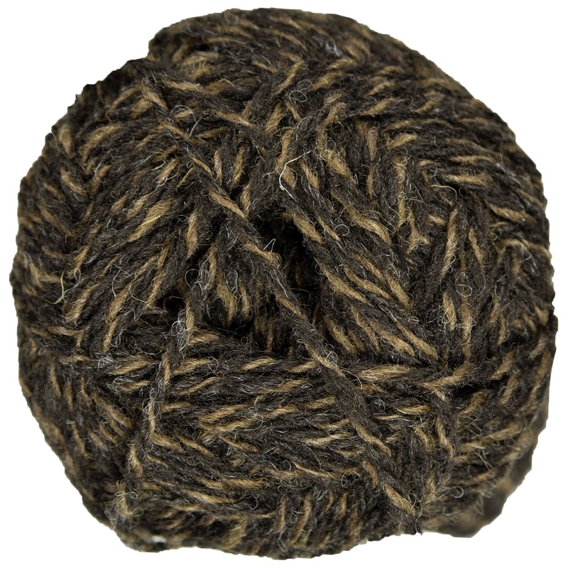 Jamieson’s of Shetland Double Knitting Yarn – 117 Moorit/Black