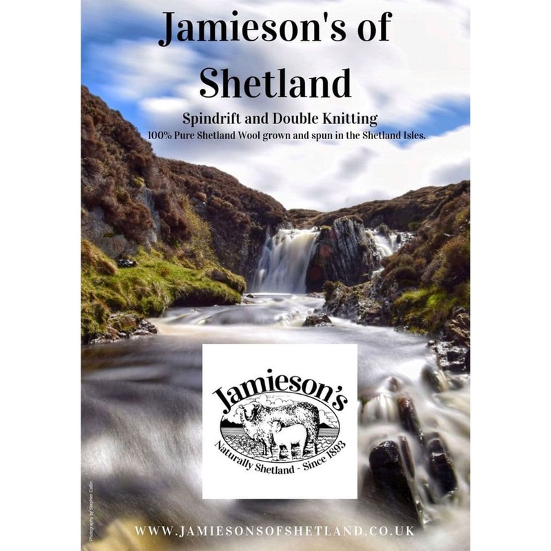Jamieson’s of Shetland Color Cards – Spindrift and Double Knitting