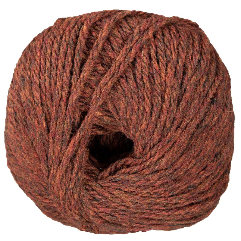 Jamieson’s of Shetland Marl Chunky Yarn – 199 Copper Beech