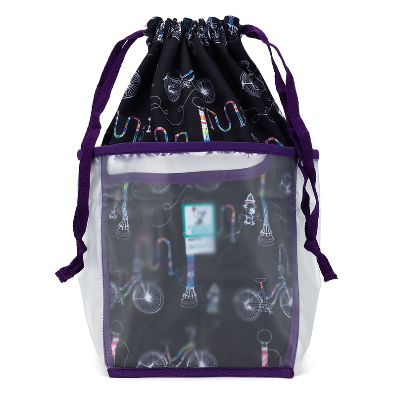 della Q Chicken Boots Double Double Project Bag – Yarn Bombing
