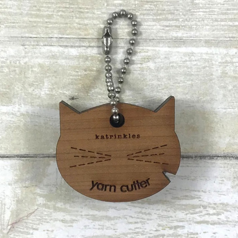Katrinkles Cat-rinkles Cat Collection – Cat Yarn Cutter – Cherry