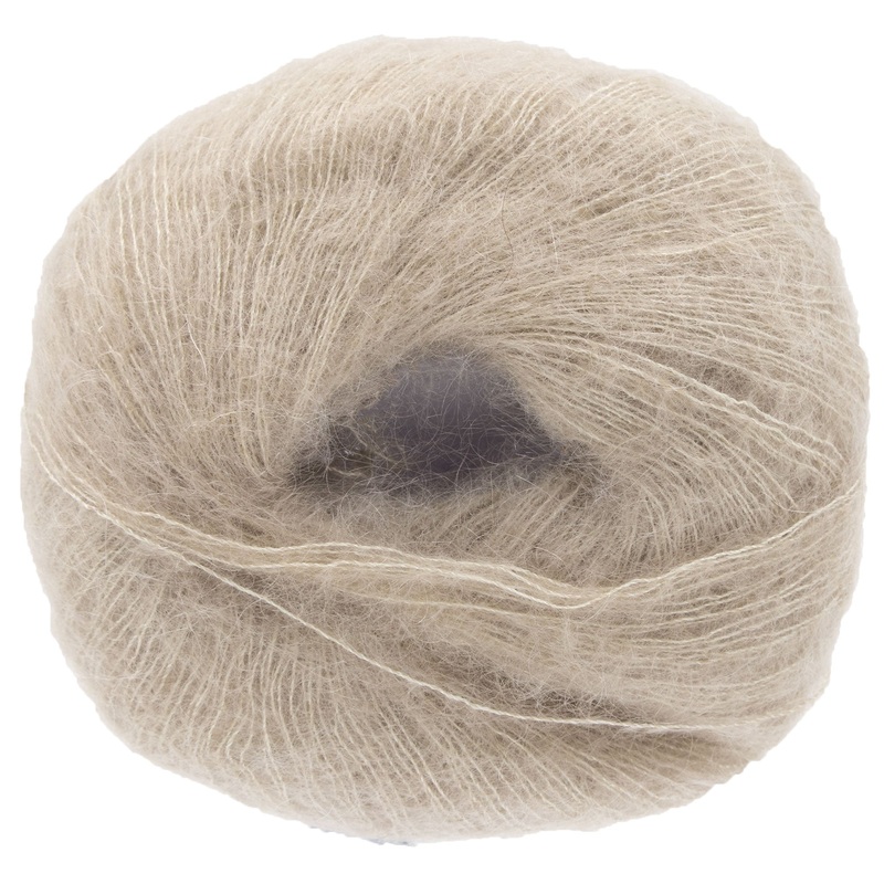 Sandnes Garn  Tynn Silk Mohair Yarn – 3021 Light Beige