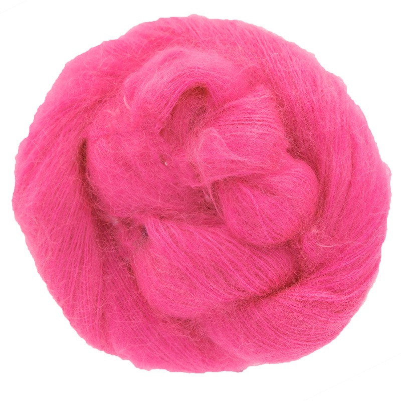 Madelinetosh Tosh Silk Cloud Yarn – Fluoro Rose