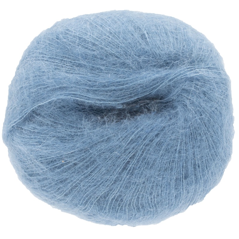 Sandnes Garn  Tynn Silk Mohair Yarn – 6042 Dark Sky Blue