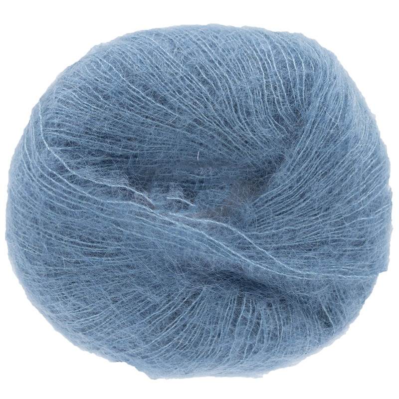 Sandnes Garn  Tynn Silk Mohair Yarn – 6552 Ice Blue