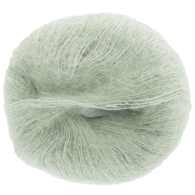Sandnes Garn  Tynn Silk Mohair Yarn – 8521 Dusty Light Green