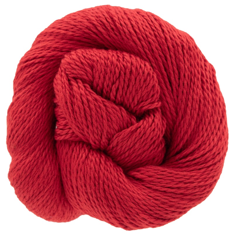 Blue Sky Fibers Organic Cotton Sport Yarn – 241 – True Red