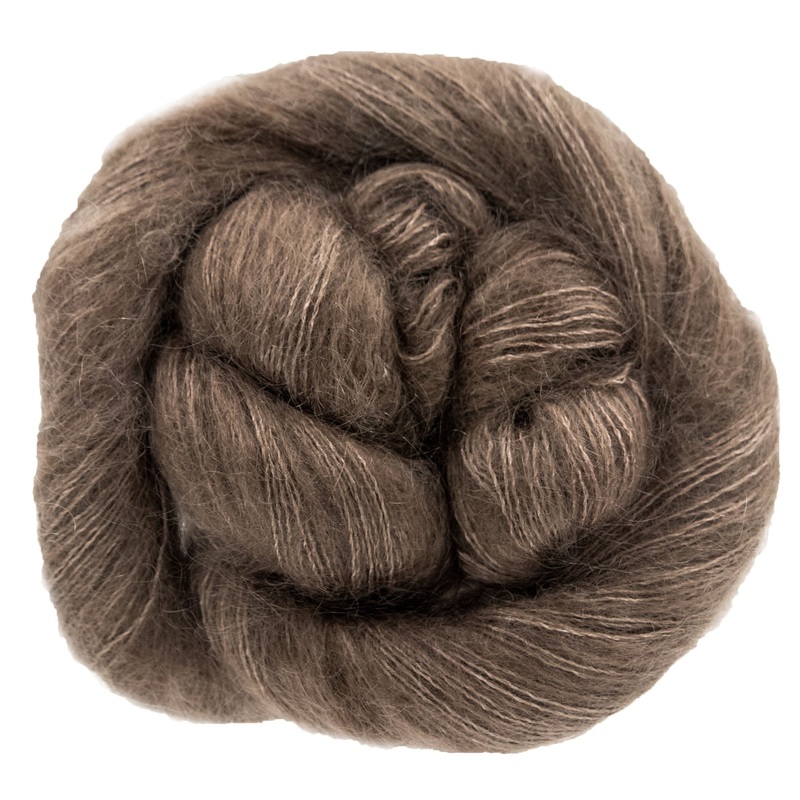 Madelinetosh Tosh Silk Cloud Yarn – Pecan Hull