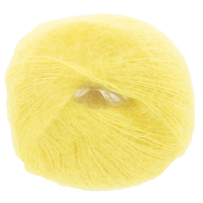 Sandnes Garn  Tynn Silk Mohair Yarn – 9004 Lemon