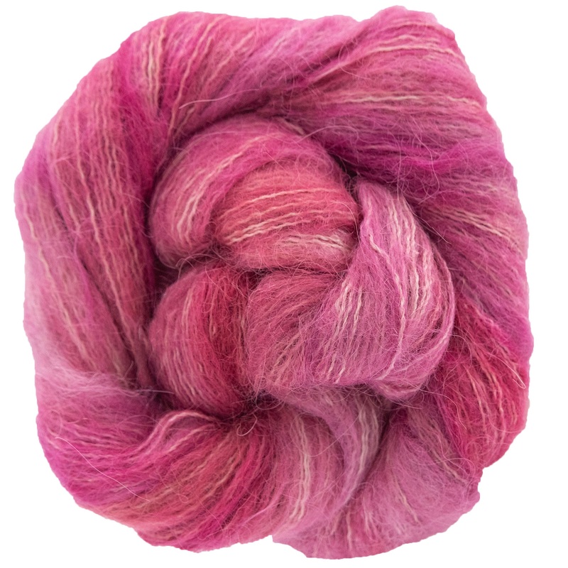 Blue Sky Fibers Hand Dyed Prairie Yarn – 11057 – English Rose