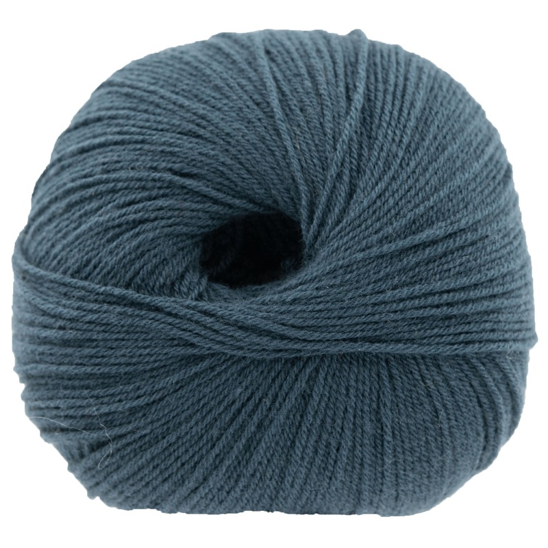 Knitting for Olive Merino Yarn – Deep Petroleum Blue