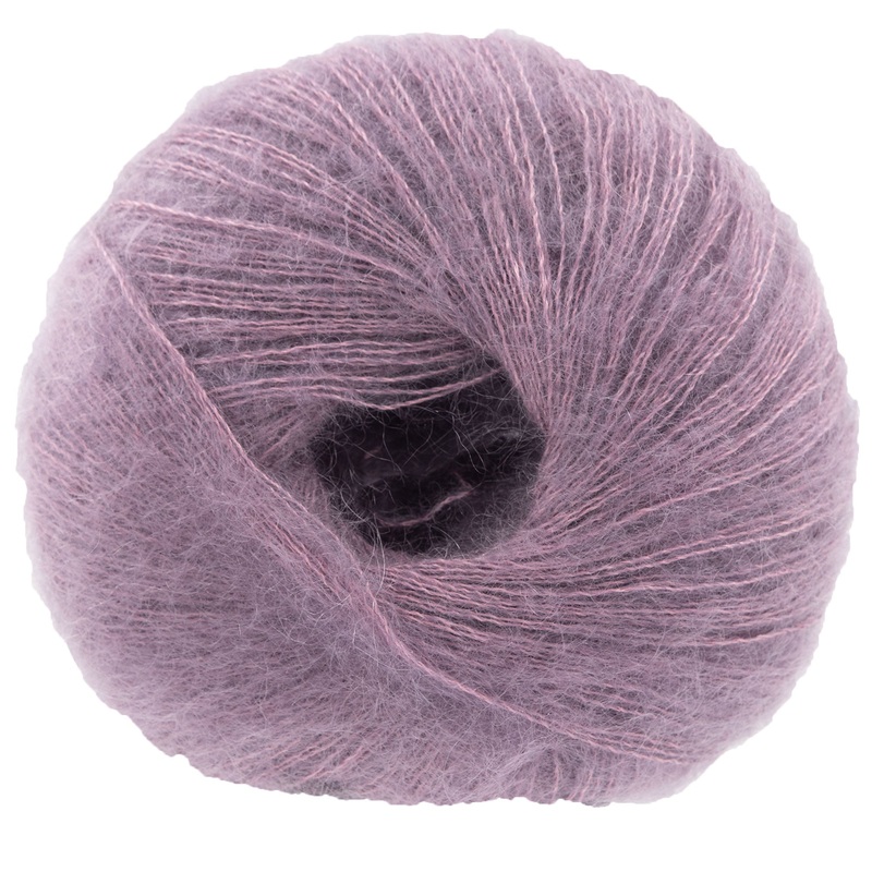 Knitting for Olive Soft Silk Mohair Yarn – Artichoke Purple