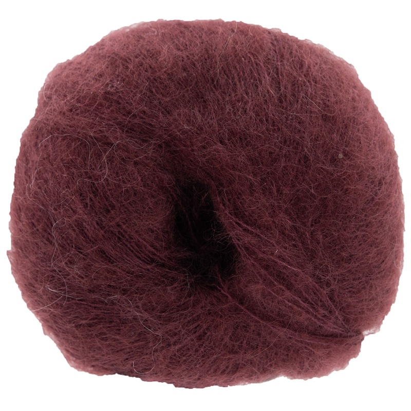 Knitting for Olive Soft Silk Mohair Yarn – Bordeaux