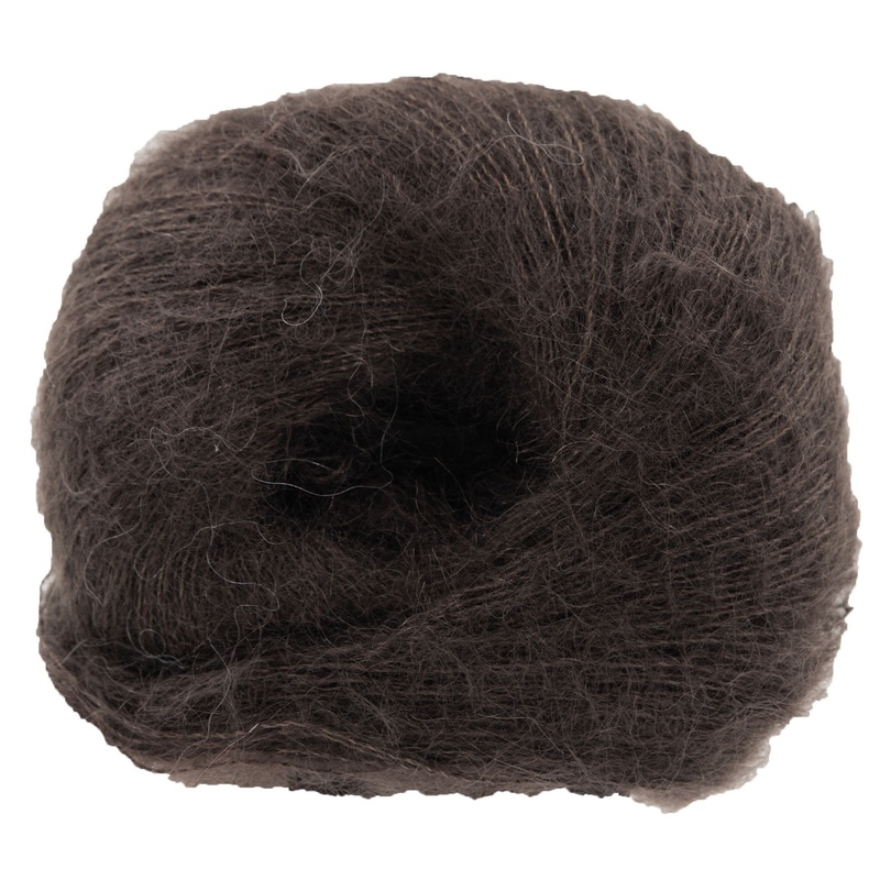 Knitting for Olive Soft Silk Mohair Yarn – Brown Bear