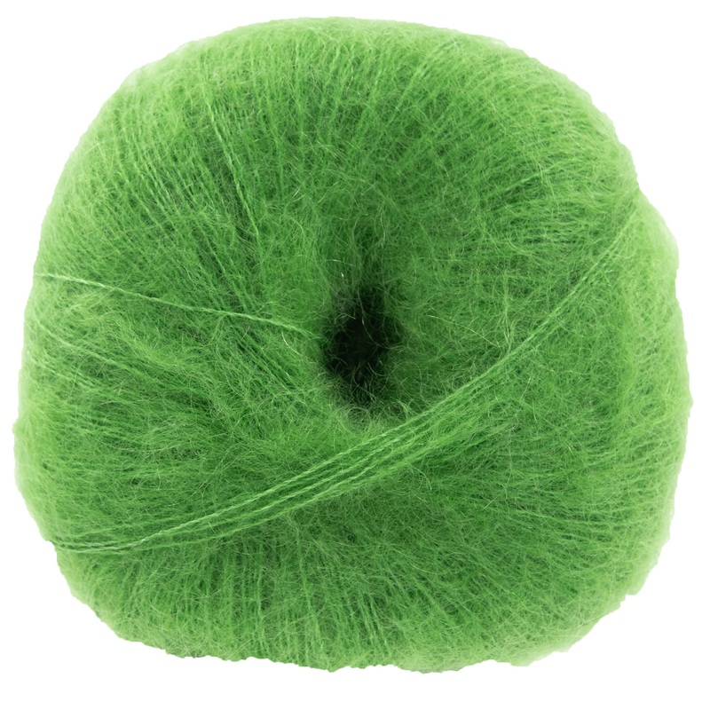 Knitting for Olive Soft Silk Mohair Yarn – Clover Green