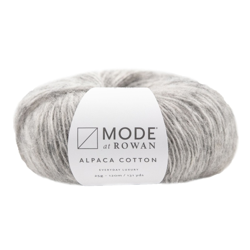 Rowan Mode Alpaca Cotton Yarn – 013 Feather Grey